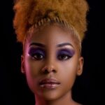 african, woman, model